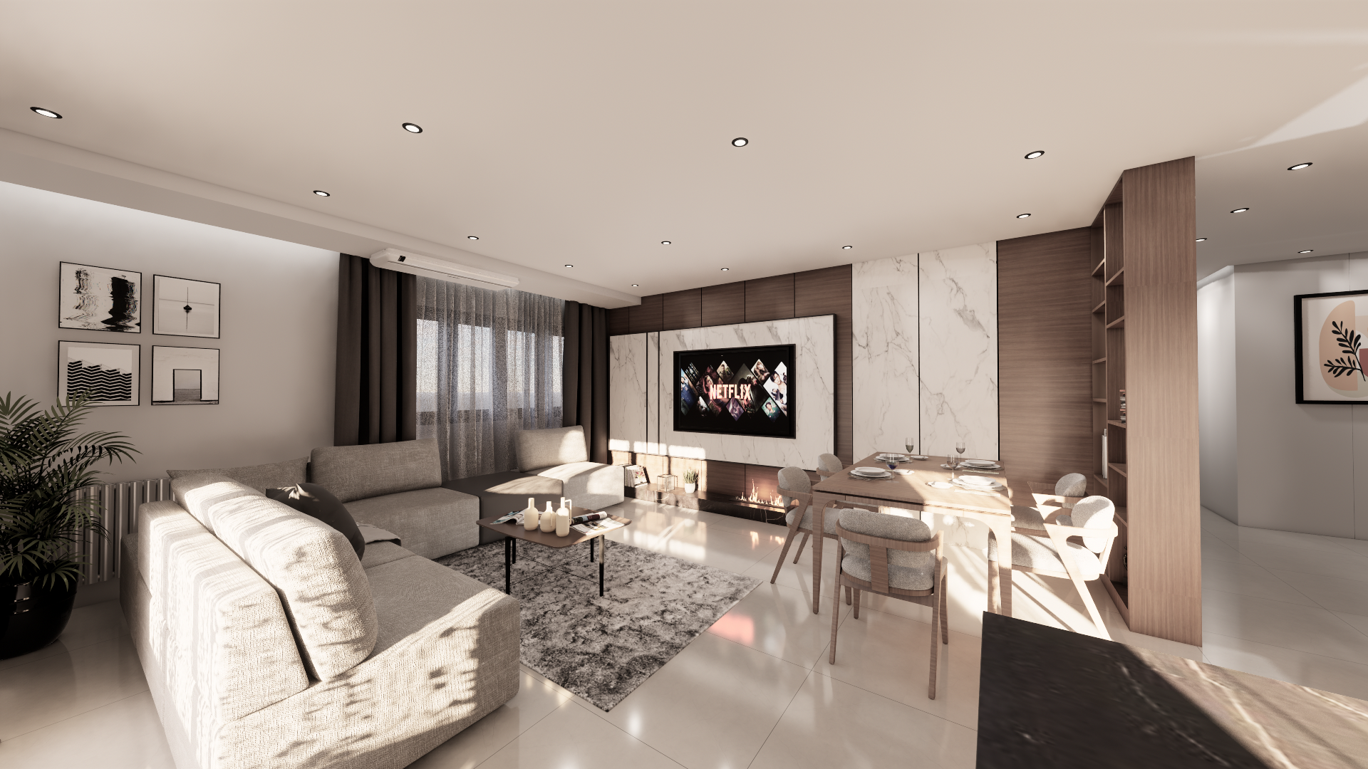 appartement  f5 cheraga